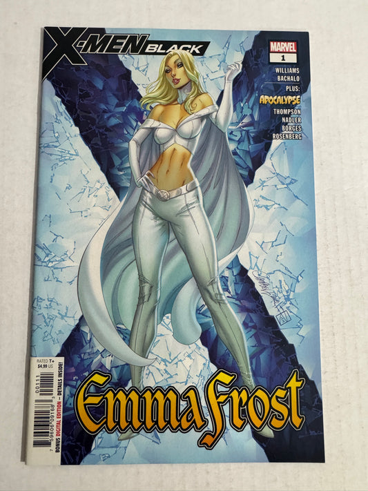 X-MEN BLACK: EMMA FROST  #1 NM J Scott Campbell Cover