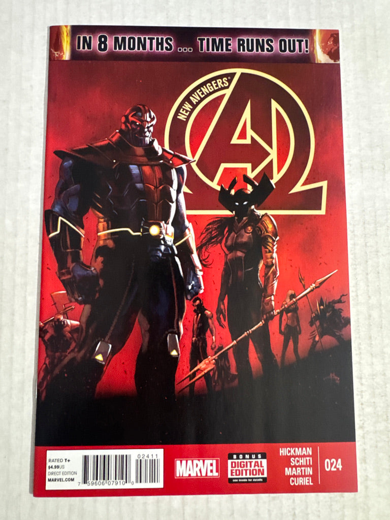 NEW AVENGERS #24 Vol 3 NM Gabriele Dell'Otto Cover