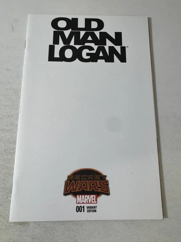 OLD MAN LOGAN Secret Wars #1 NM Blank Variant