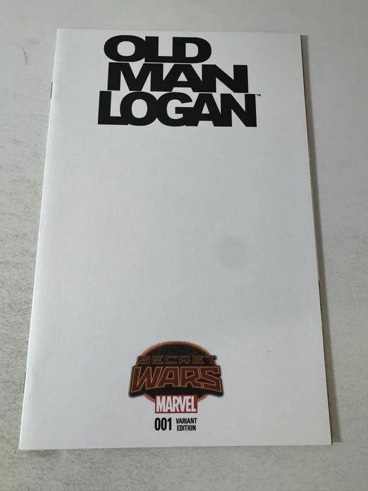 OLD MAN LOGAN Secret Wars #1 NM Blank Variant