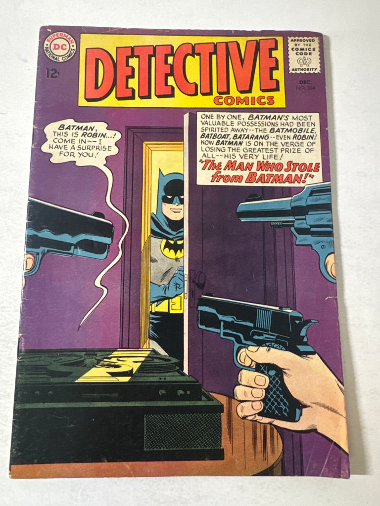 DETECTIVE COMICS #334 VG 1ST APPEARANCE