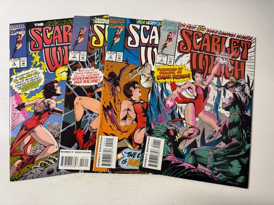 SCARLET WITCH #1-4 NM Set