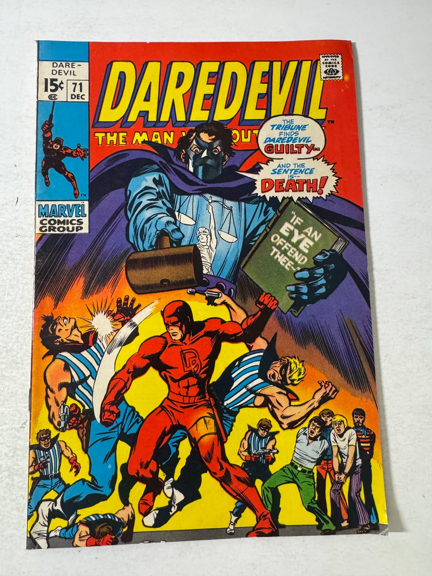DAREDEVIL #71 VG/FN
