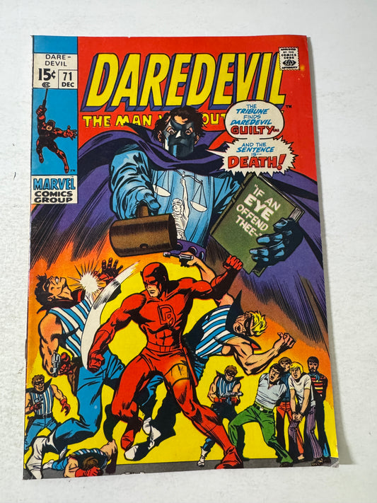 DAREDEVIL #71 VG/FN