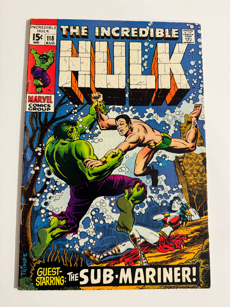 INCREDIBLE HULK #118 VG/FN