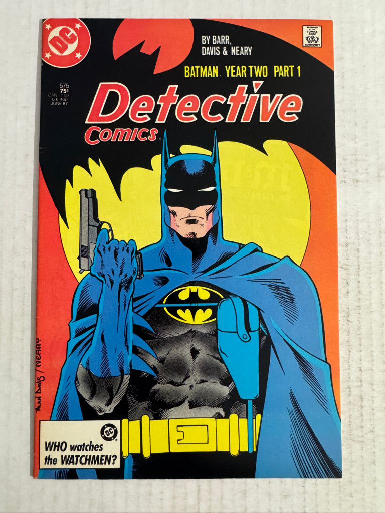 DETECTIVE COMICS #575 VF Alan Davis Cover