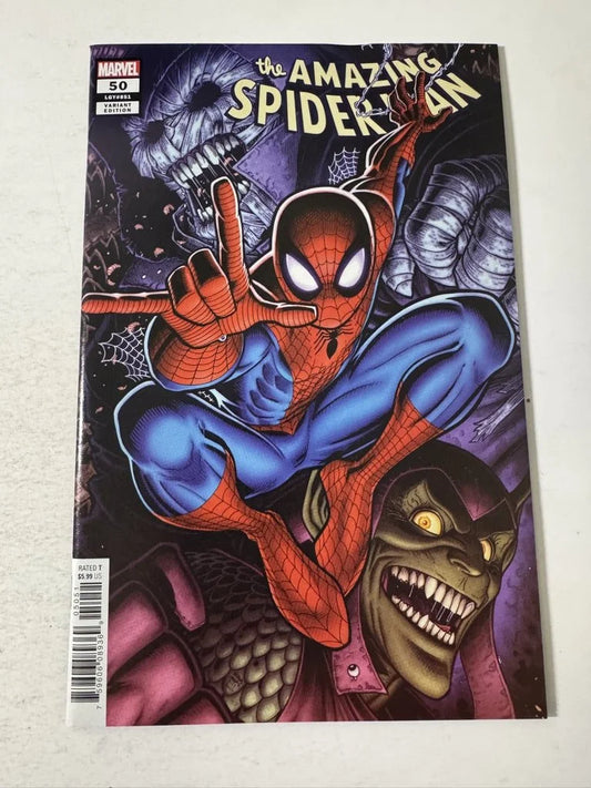AMAZING SPIDER-MAN #50 Vol 5 NM Arthur Adams Variant