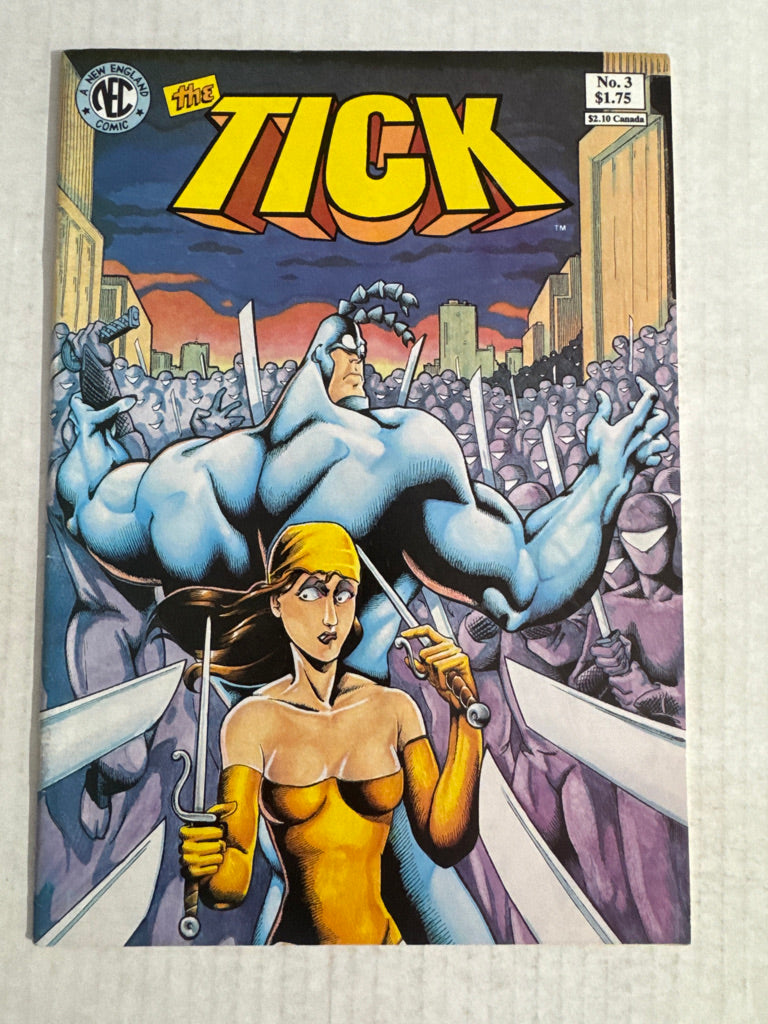 THE TICK #3 VF- Ben Edlund Cover 1ST APPEARANCE
