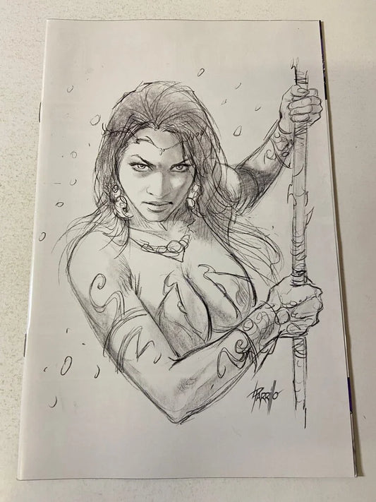 DEJAH THORIS #1 NM- 1:40 Lucio Parrillo  Sketch Variant