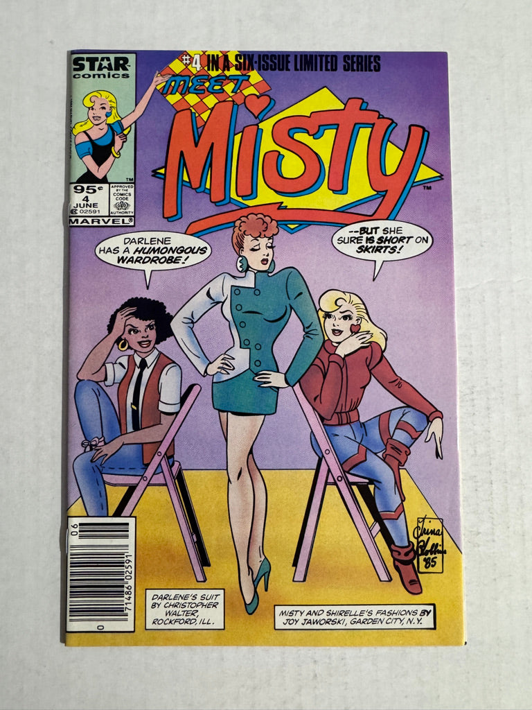 MEET MISTY #4 NM- CANADIAN PRICE VARIANT