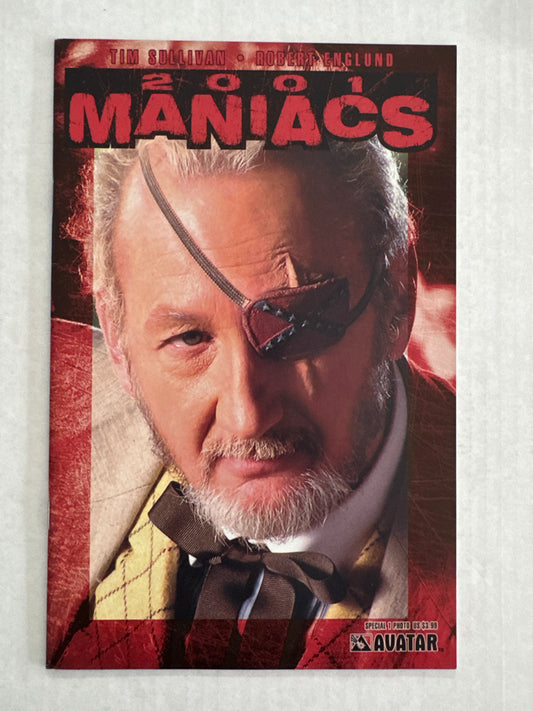 2001 MANIACS SPECIAL #1 NM- Robert Englund Photo Variant