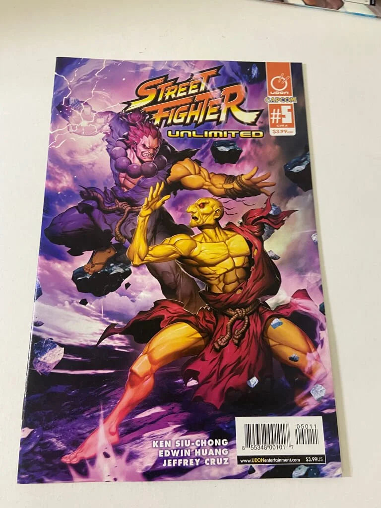 STREET FIGHTER UNLIMITED #5 VF/NM