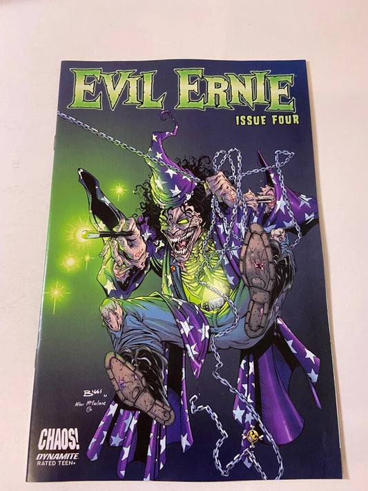 EVIL ERNIE #4 Vol 3 NM McFarlane Wizard Homage Variant