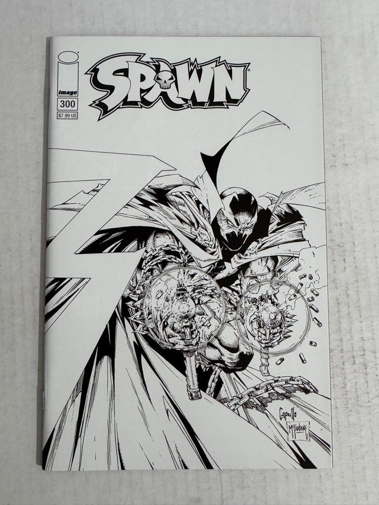 SPAWN #300 NM B/W Greg Capullo & Todd McFarlane Variant 1ST APPEARANCE