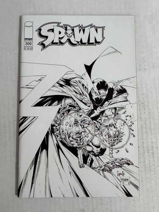 SPAWN #300 NM B/W Greg Capullo & Todd McFarlane Variant 1ST APPEARANCE
