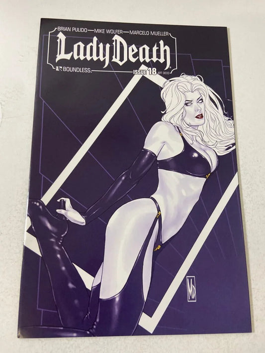 LADY DEATH #18 NM Art Deco Variant