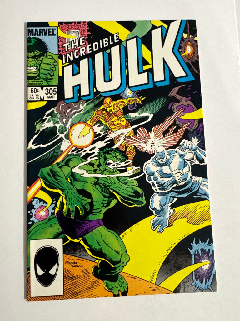 INCREDIBLE HULK #305 NM Mike Mignola Cover