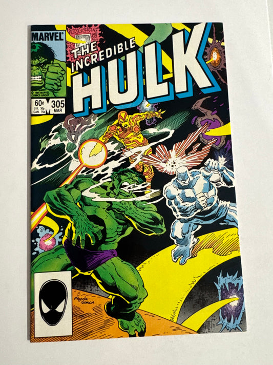 INCREDIBLE HULK #305 NM Mike Mignola Cover