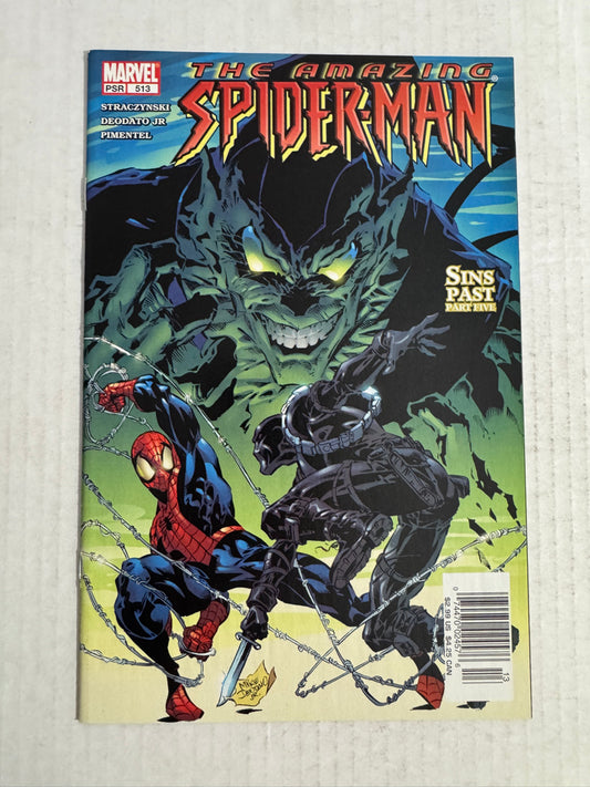 AMAZING SPIDER-MAN #513 NM Mike Deodato Jr Cover NEWSSTAND