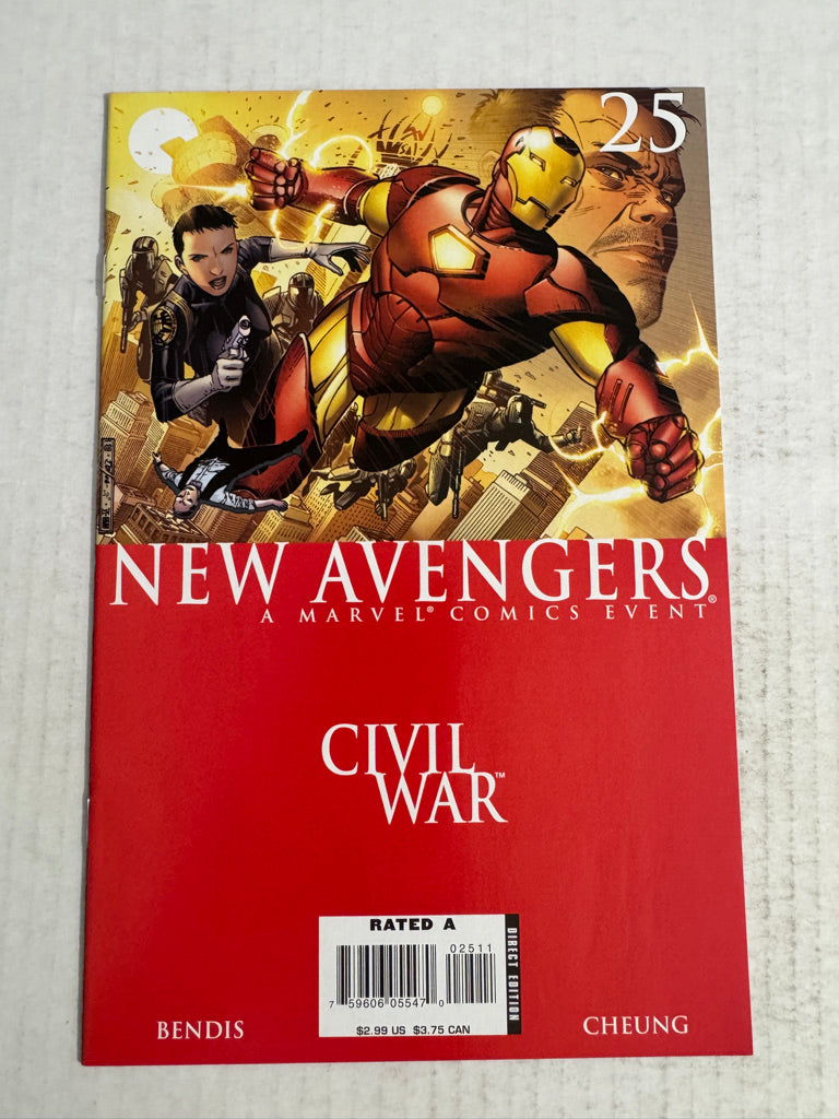 NEW AVENGERS #25 NM Jim Cheung Cover
