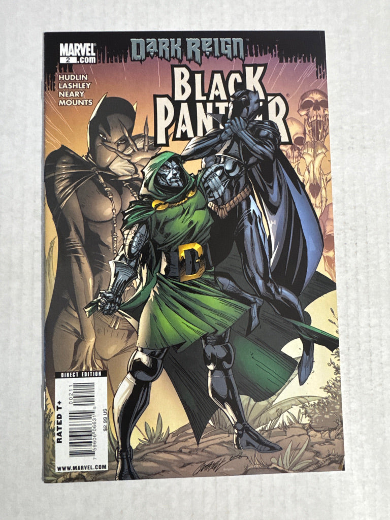 BLACK PANTHER #2 Vol 5 NM- J Scott Campbell Cover