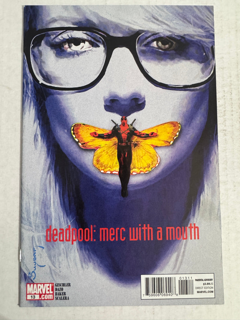 DEADPOOL MERC WITH A MOUTH #13 NM- Arthur Suydam Cover