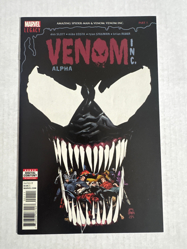 VENOM INC ALPHA NM Ryan Stegman Cover
