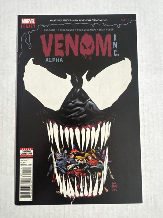 VENOM INC ALPHA NM Ryan Stegman Cover