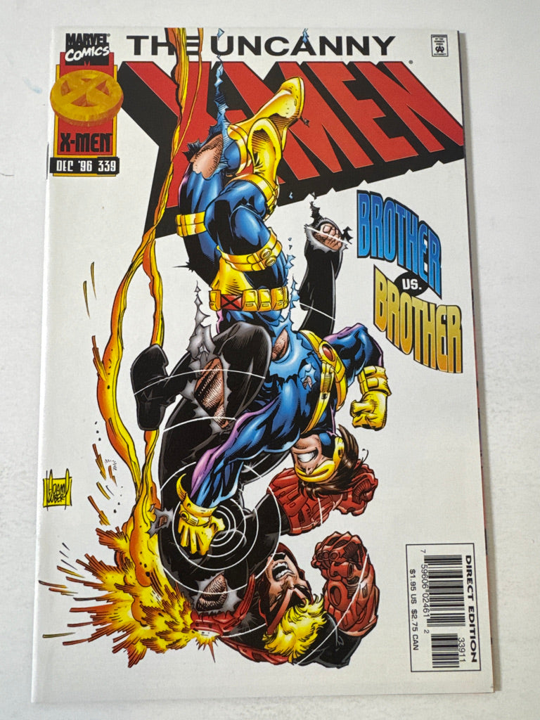 UNCANNY X-MEN #339 NM Adam Kubert Cover