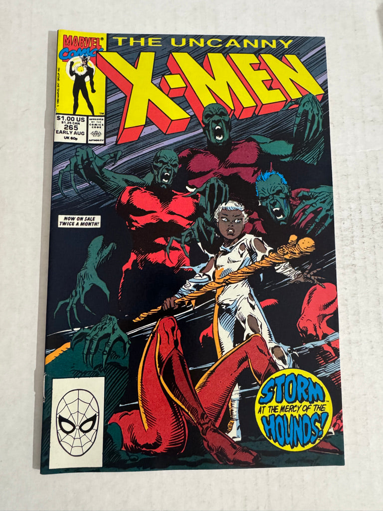 UNCANNY X-MEN #265 NM Andy Kubert Cover