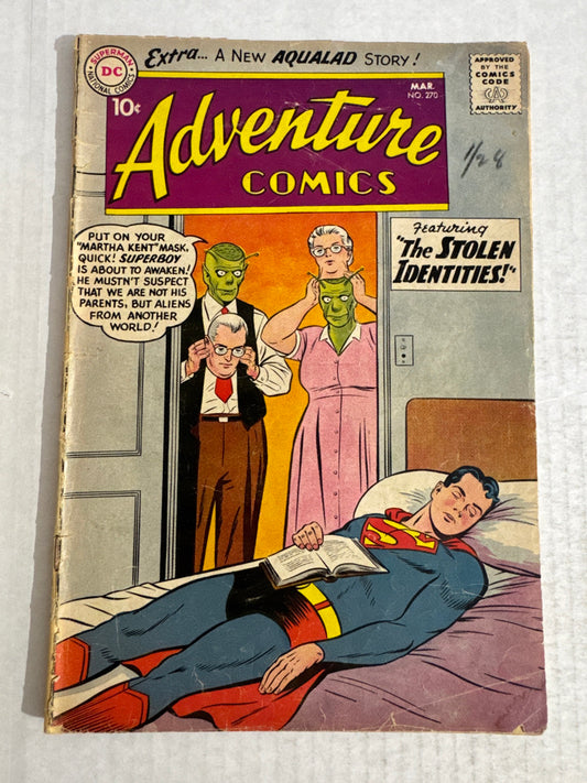 ADVENTURE COMICS #270 GD