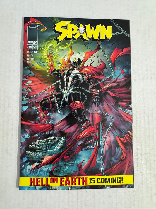 SPAWN #360 NM Brett Booth Variant