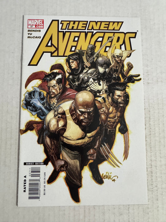 NEW AVENGERS #37  Leinil Yu Cover