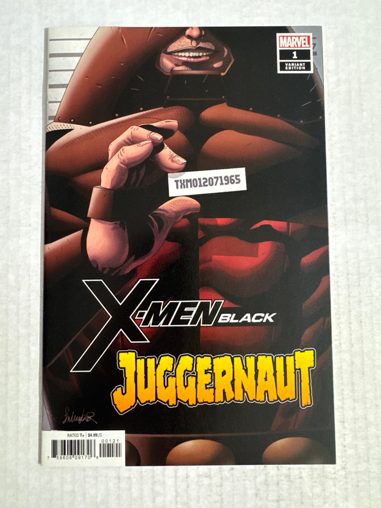 X-MEN BLACK JUGGERNAUT #1 VF/NM Salvador Larroca Variant