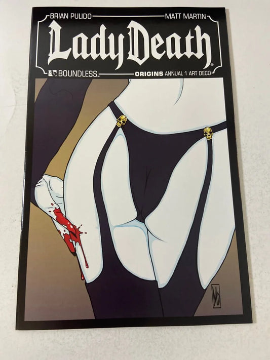 LADY DEATH Annual #1 NM Art Deco Variant