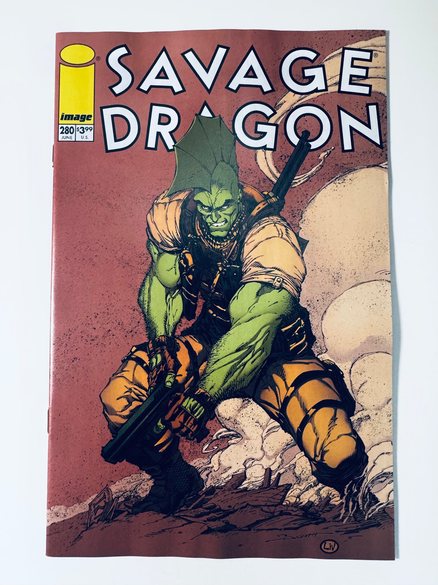 SAVAGE DRAGON #280 NM Cover C Brett Booth Variant
