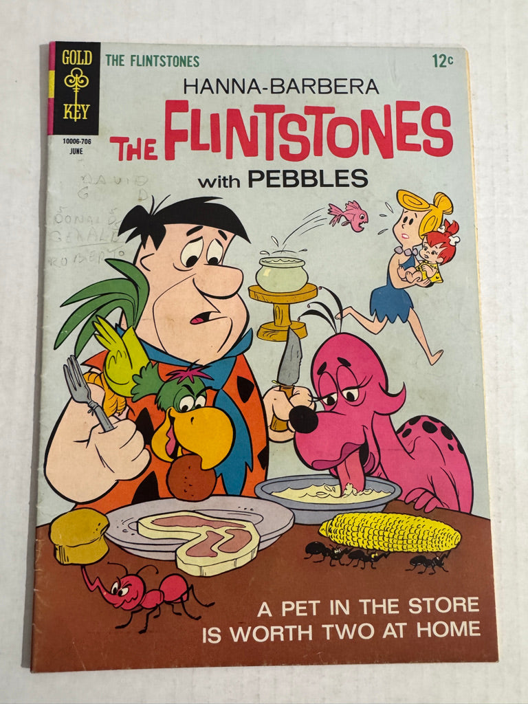 THE FLINTSTONES #40 FN-