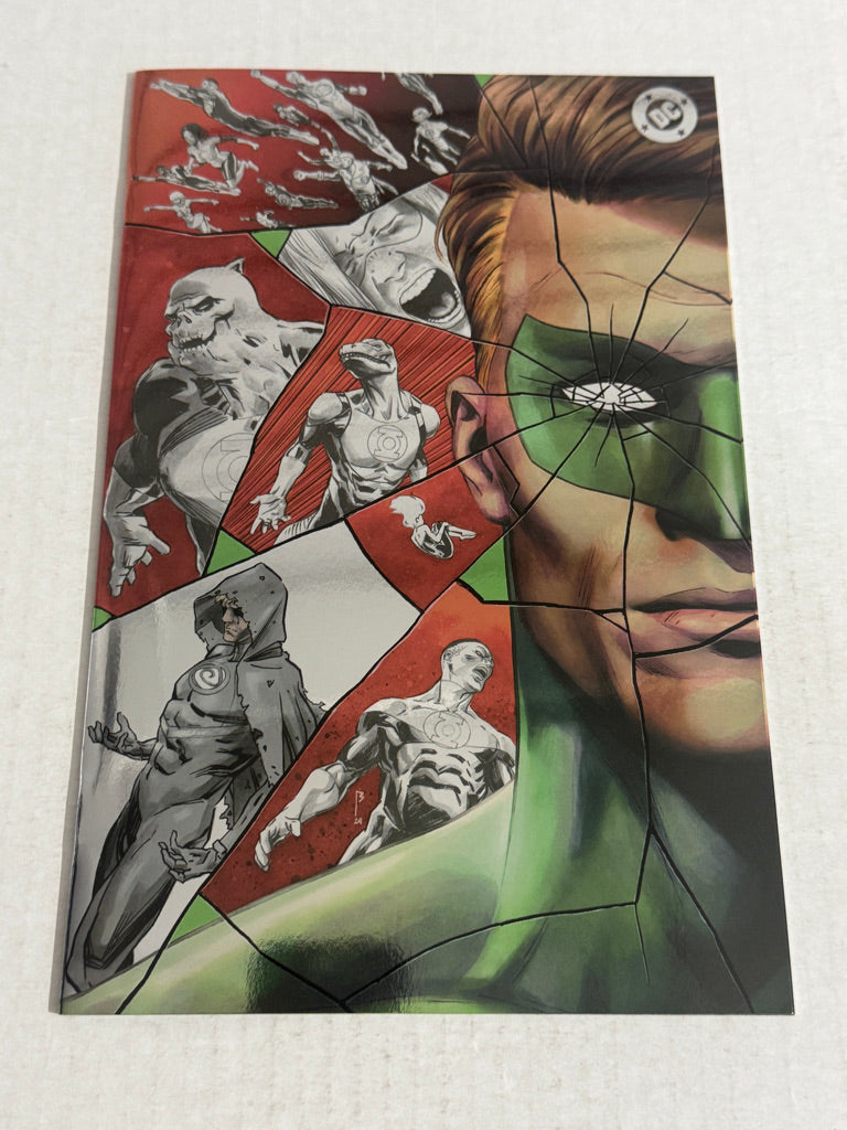 GREEN LANTERN FRACTURED SPECTRUM #1 NM Virgin Foil Variant