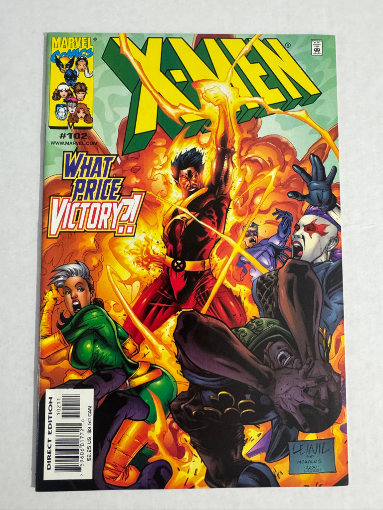 X-MEN #102 NM Leinil Yu Cover