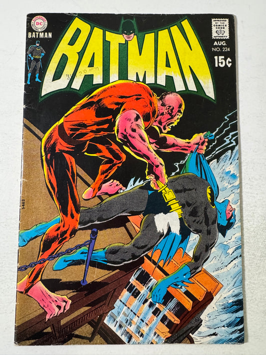BATMAN #224 GD/VG Neal Adams Cover