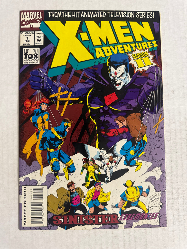 X-MEN ADVENTURES Season II #1 VF/NM