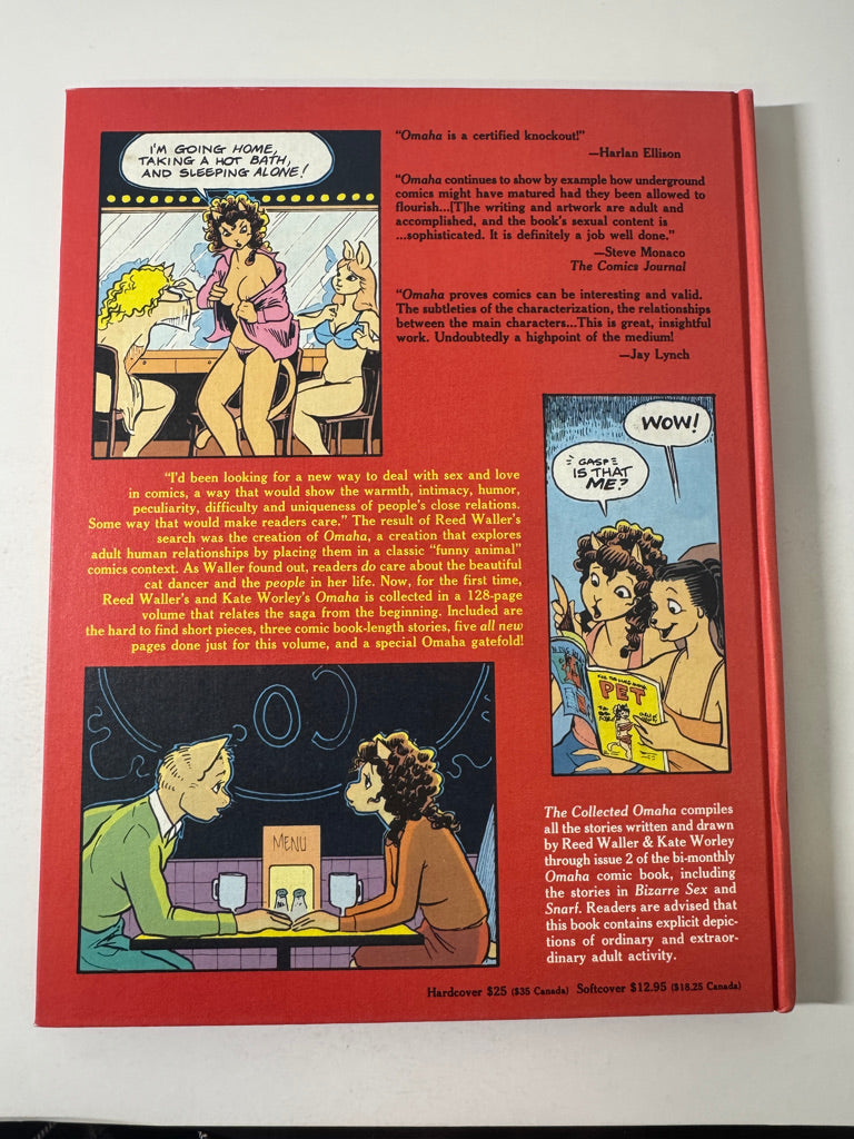 THE COLLECTED OMAHA THE CAT DANCER Vol 1 HC NM  SIGNED 1st Edition LTD 1700