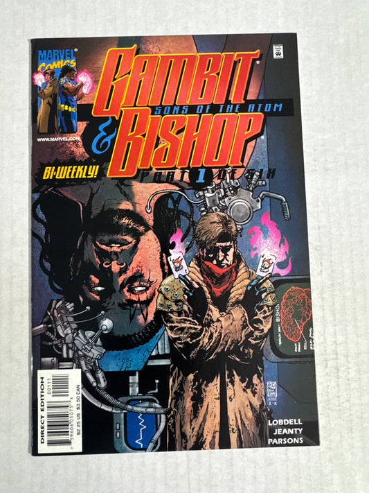 GAMBIT & BISHOP Sons of The Atom #1 NM JH Williams III Cover