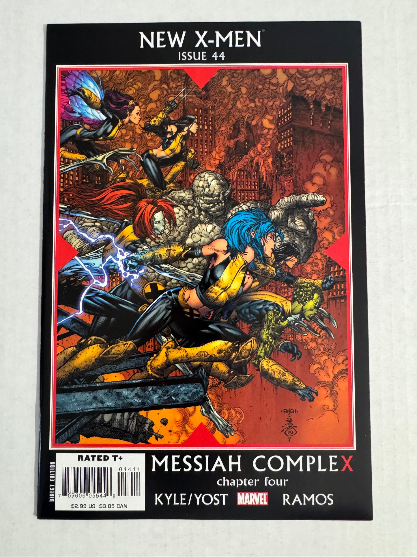 NEW X-MEN #44 Vol 2 NM David Finch Cover