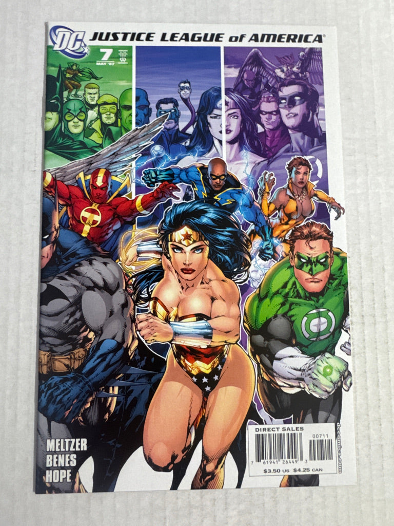JUSTICE LEAGUE OF AMERICA #7 Vol 2 NM Ed Benes B Variant