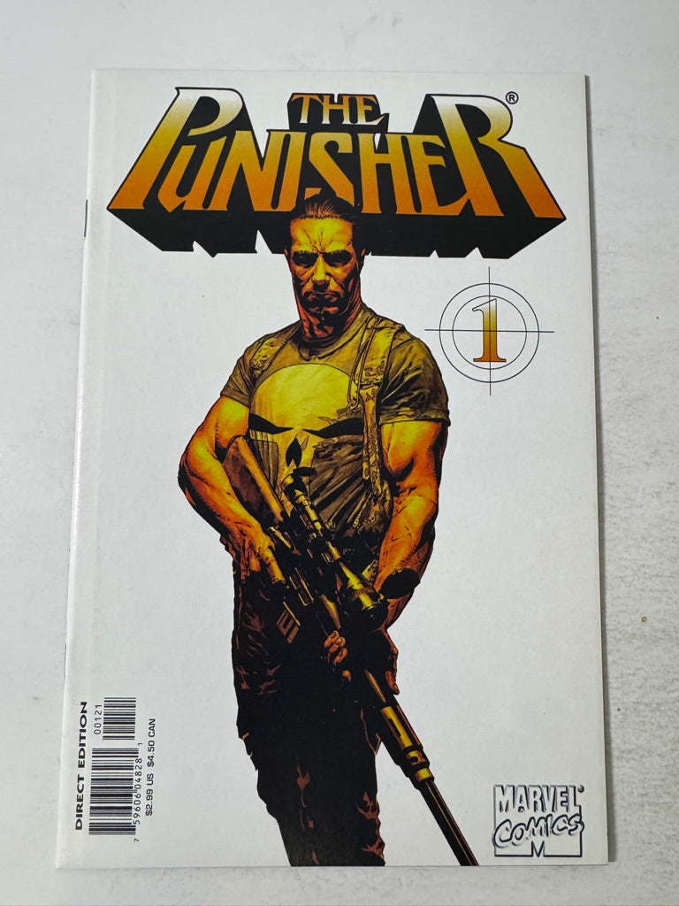 PUNISHER #1 Vol 5 NM- Tim Bradstreet Variant