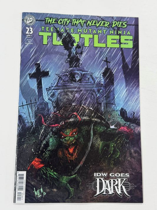 TEENAGE MUTANT NINJA TURLES #23 Vol 2 NM Damien Worm Variant