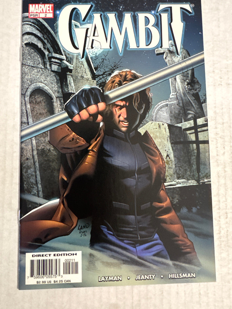 GAMBIT #2 Vol 4 NM Greg Land Cover