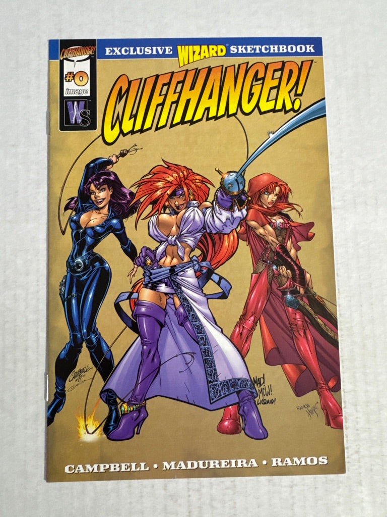 CLIFFHANGER #0 NM J Scott Campbell Madureira & Ramos Cover Wizard PROMO