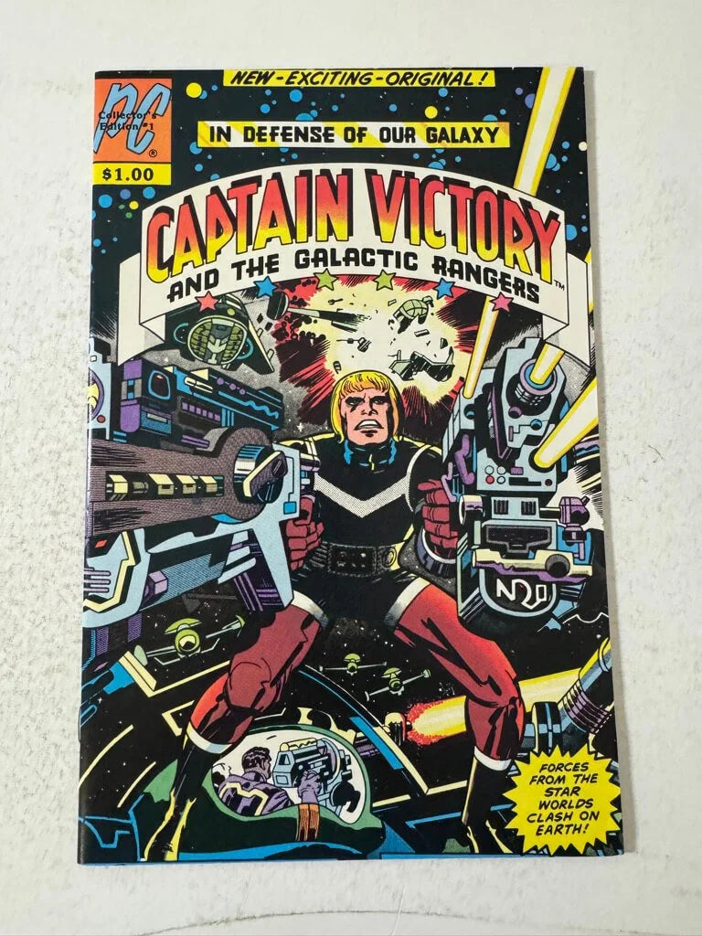 CAPTAIN VICTORY AND THE GALACTIC RANGERS #1 NM- 1ST APPEARANCE Jack Kirby Cover